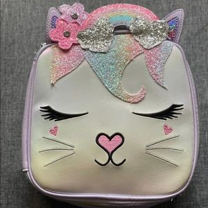 Rainbow kitty lunch bag